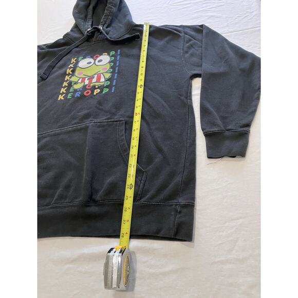 Keroppi Hoodie THICK Sweatshirt Fuzzy Lined Hood Unisex Size XL - Picture 4 of 11